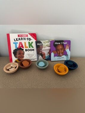 Lovevery Board Books and Montessori toys